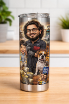 30oz Tumbler "Caricature of Me!"