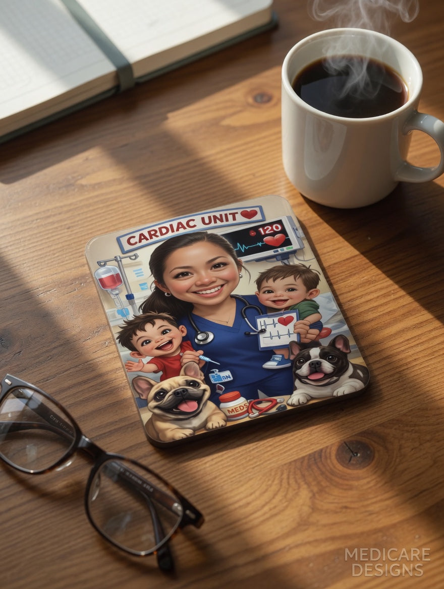 Custom Cartoon Photo Magnets – Personalized Family, Pet & Work Magnets