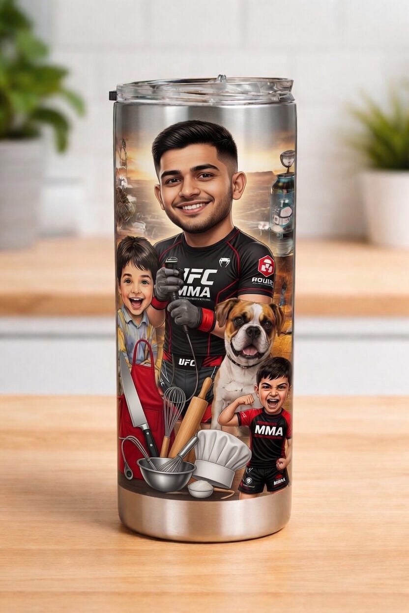 30oz Tumbler "Caricature of Me!"